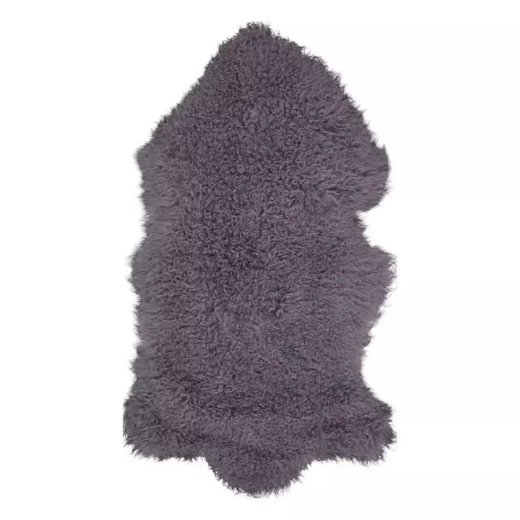 Schaffell Tibet 85 cm, stone grey