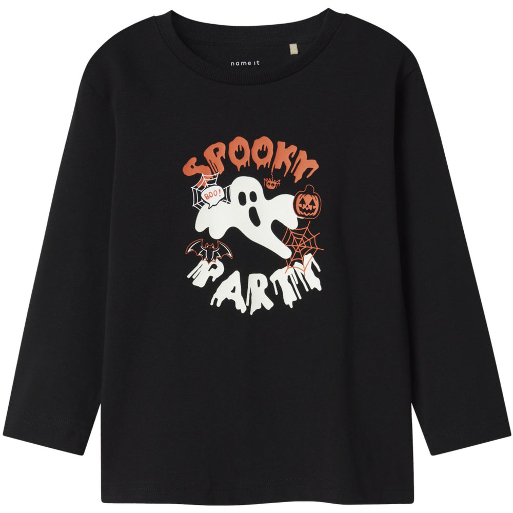 Køb Name It Black Nmmoskaro Ls Nreg Top