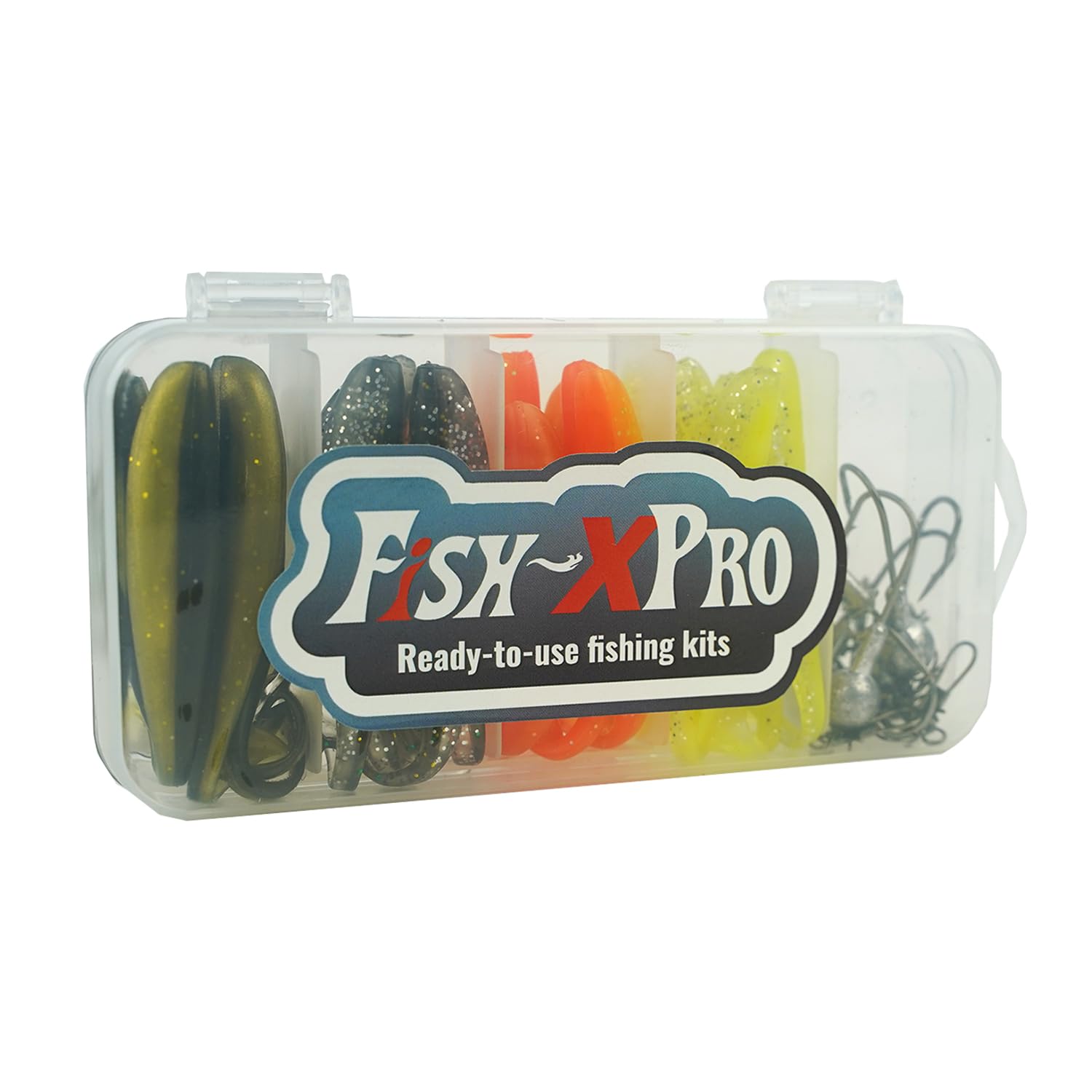 Fish-Xpro softbait set - 36-delig