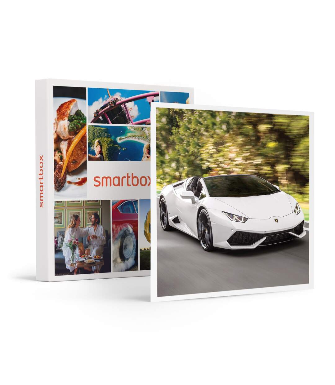 Jusqu'à 8 tours de conduite en Lamborghini sur circuit - SMARTBOX - Coffret Cadeau Sport & Aventure