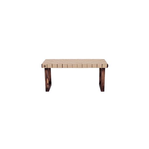 Wecycle Furniture Luna Bænk, Smoked
