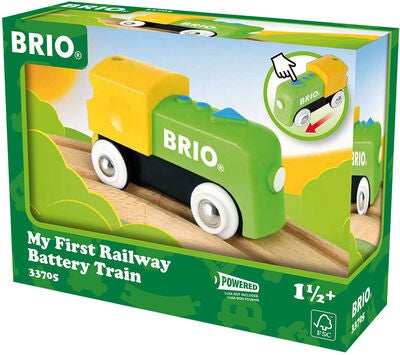BRIO 33705 Min Første Togbane – Batteridrevet Tog