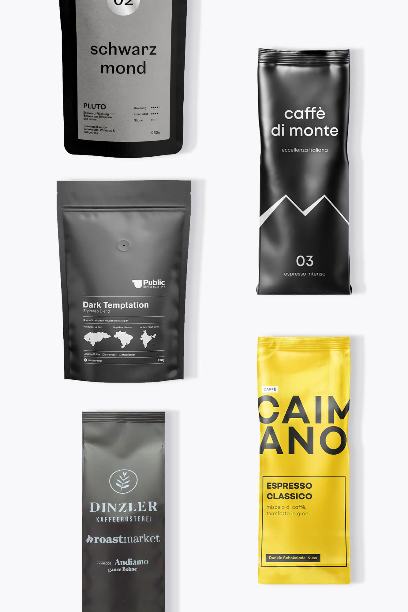 Exklusive Espressi - Probierpaket