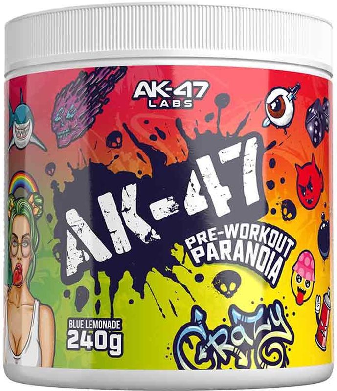AK-47 Pre-Workout 120servings Rainbow Candy