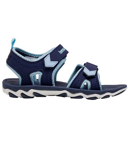 Hummel Sandaler - HMLSport Jr - Blåck Iris/Lyseblå