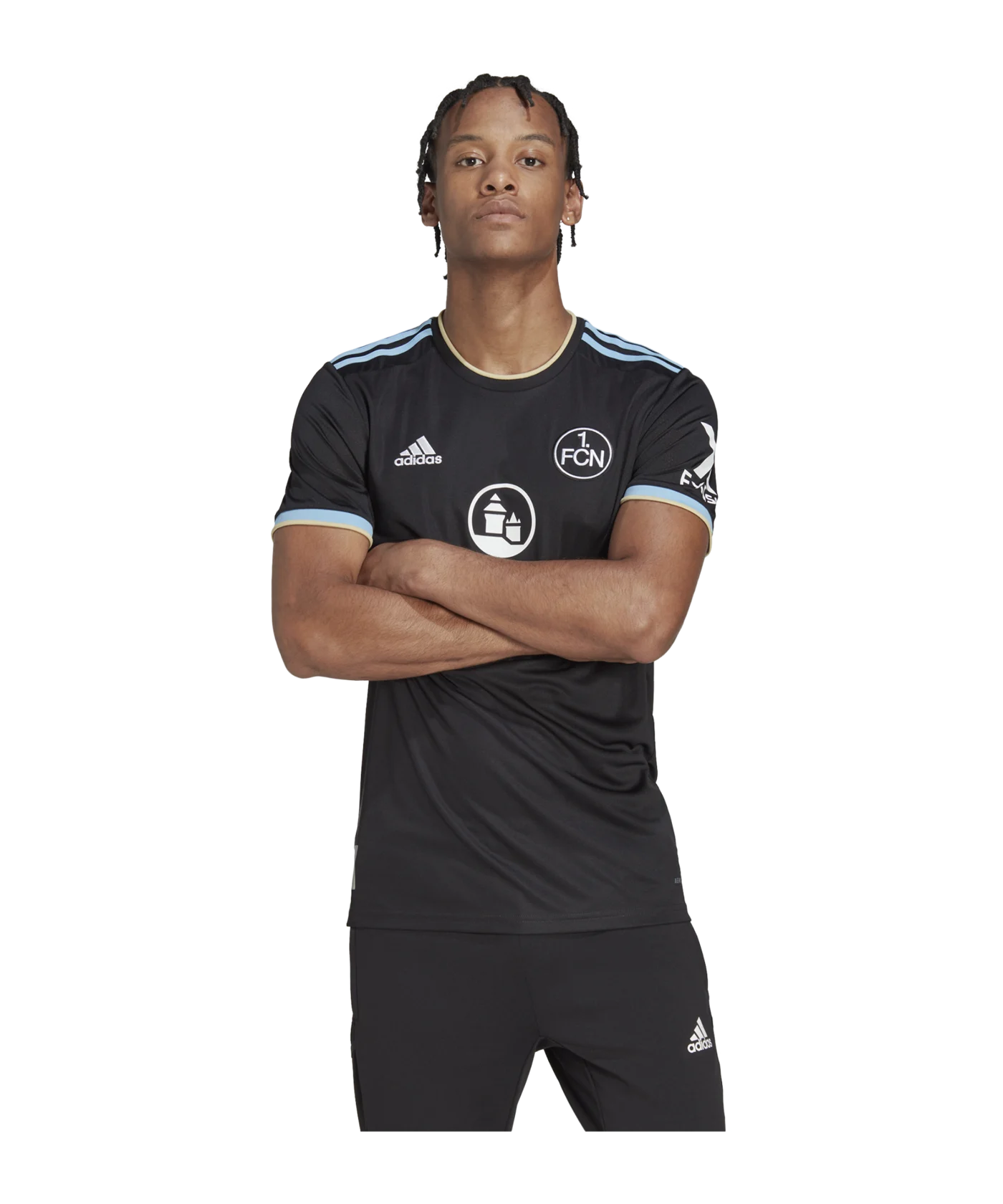 adidas 1. FC Nürnberg Trikot 3rd 22/23 Schwarz