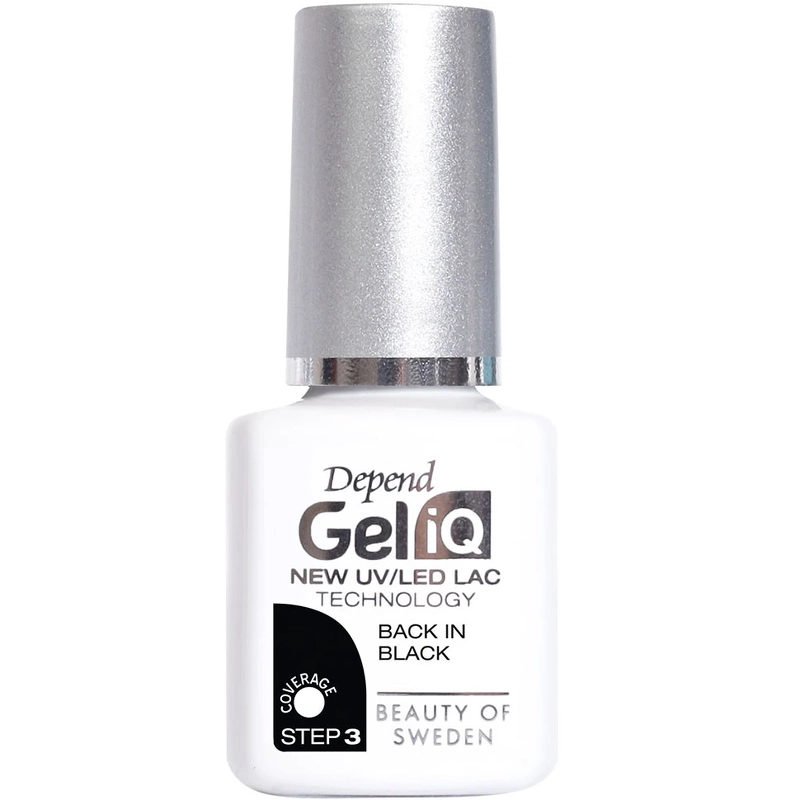 Depend Cosmetic Gel iQ Polish Step 3 - 5 ml - Back in Black