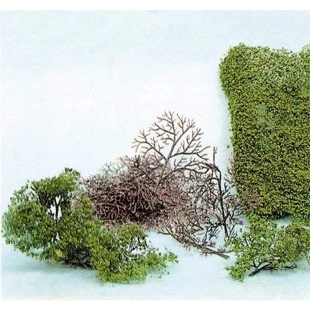 Heki 15 Büsche 2-6 cm + Heki FLOR