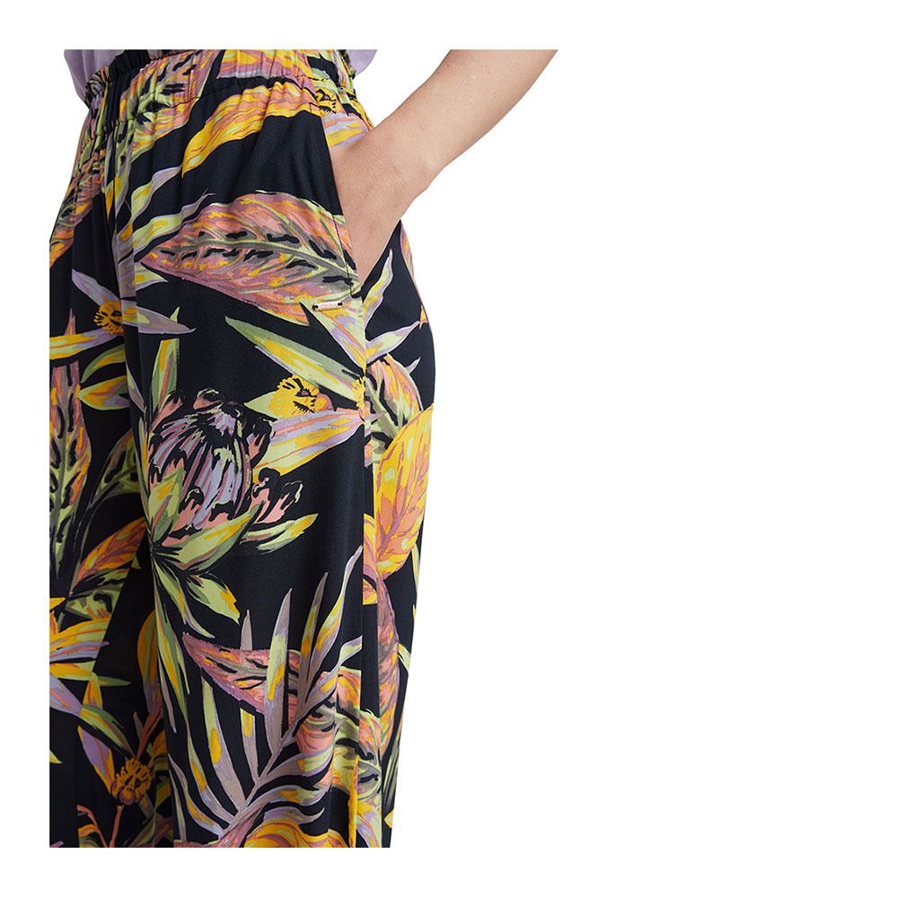 O'Neill MALIA - Pantalon Femme black tropical flower