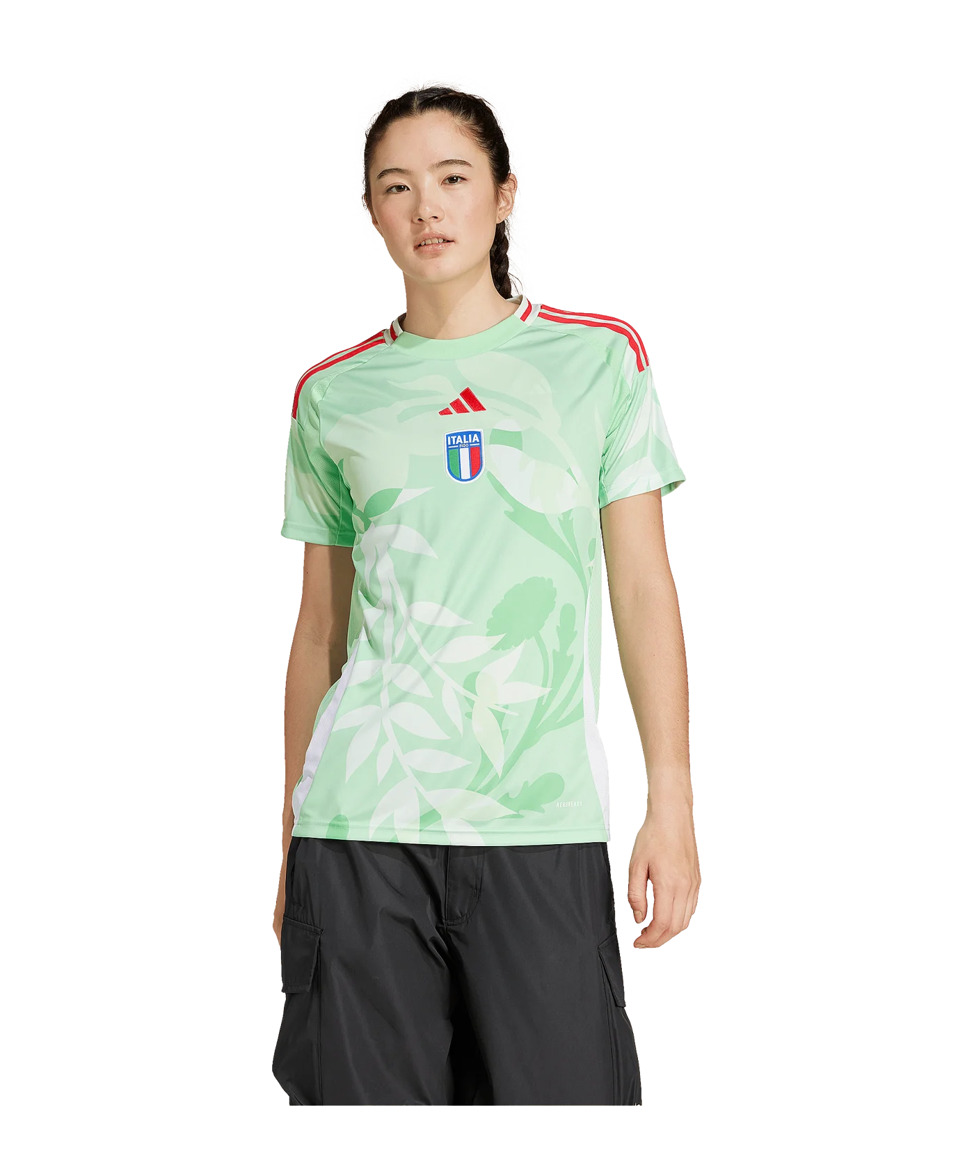 adidas Italien Trikot Auswärts EM 2025 Damen Grün