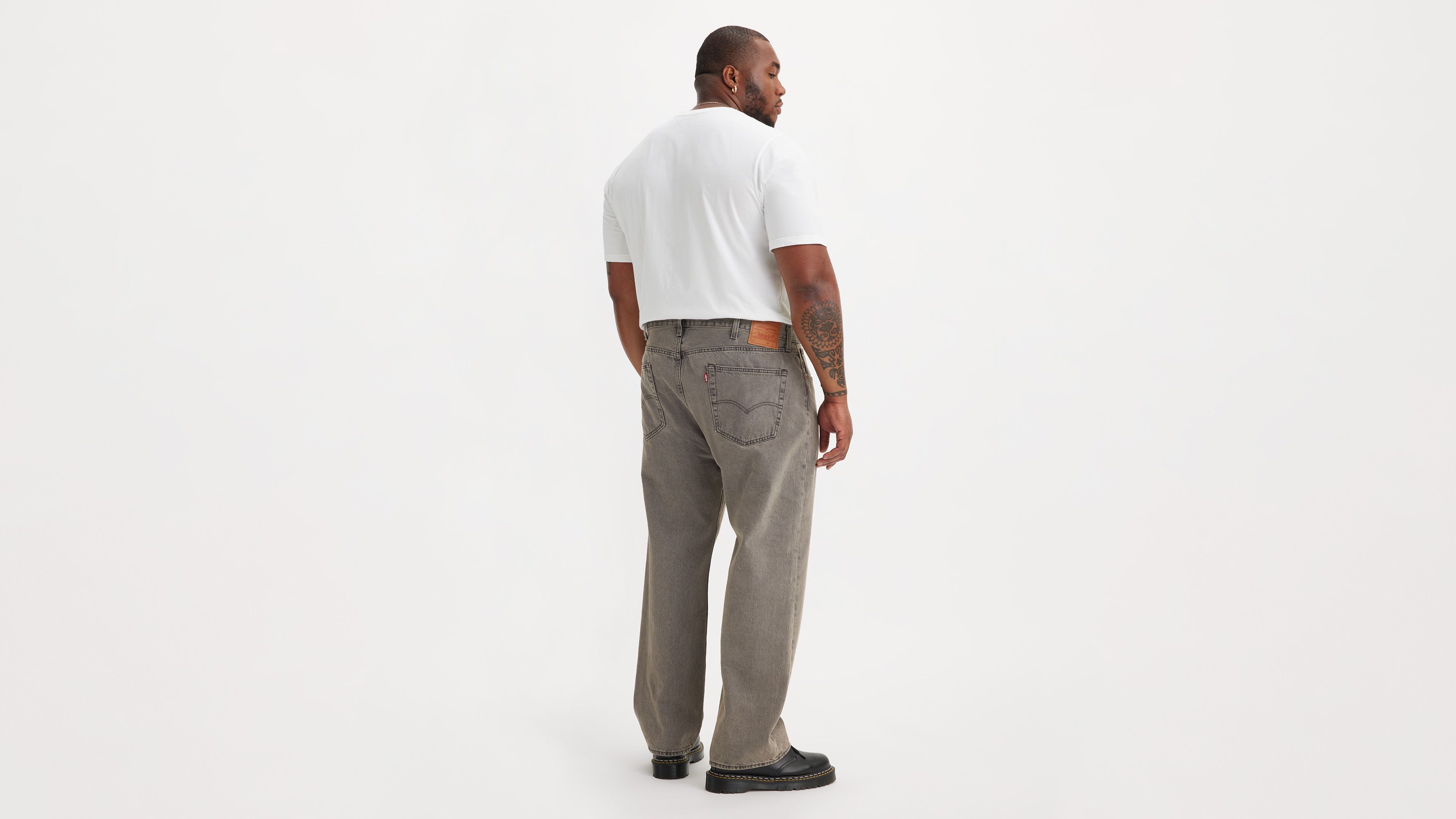 Levi's® Jean 501® Original (grandes tailles) - Walk Down Broadway - Gris