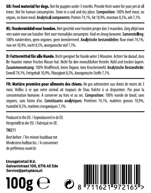 Timo Sticks 100 g - Hondensnacks