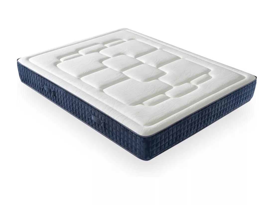 Matelas Mousse 180x200 Viena - Ferme - Réversible - Côté Été/hiver - H23 Cm
