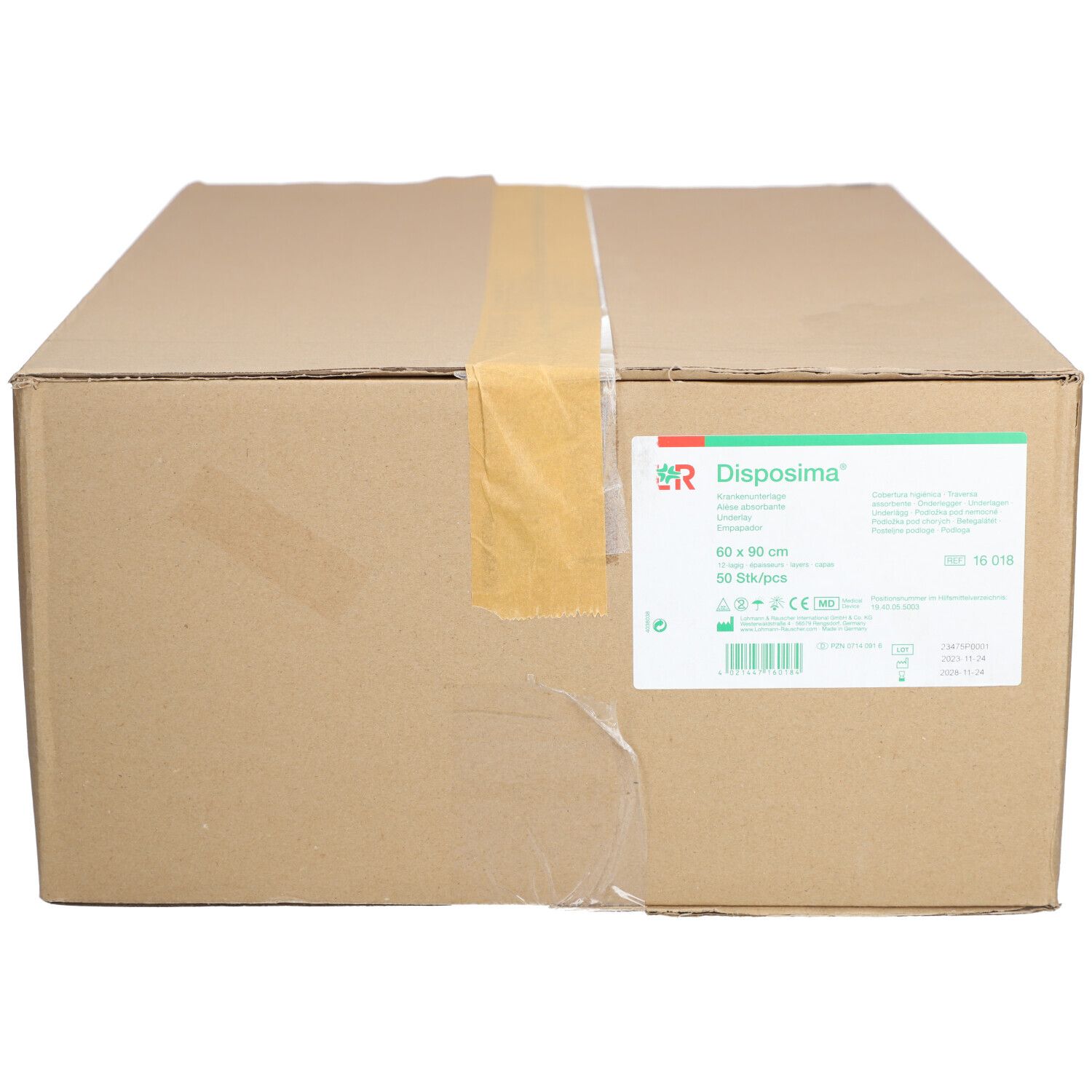 Disposima® Krankenunterlage 60 cm x 90 cm 12 lagig