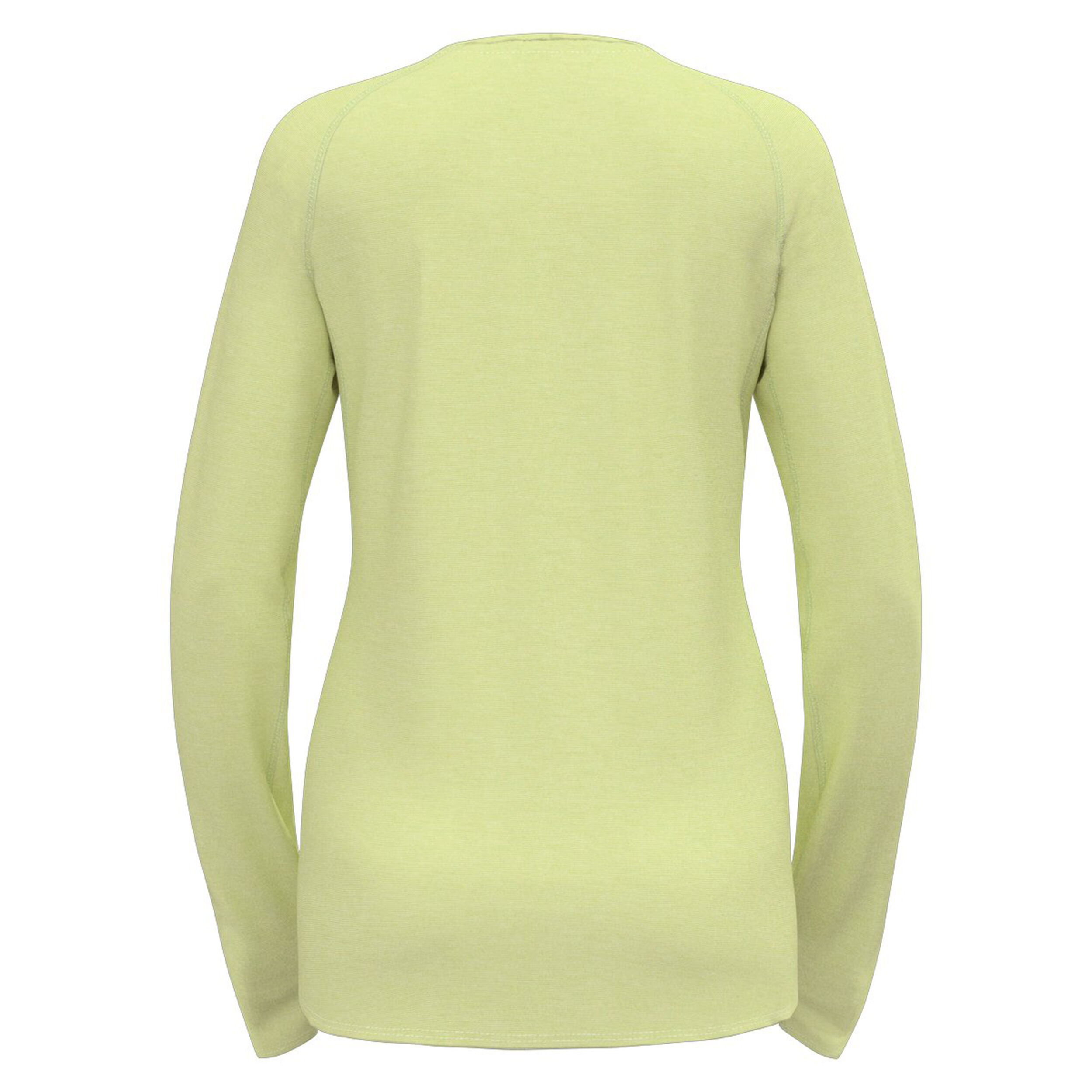 Odlo X-Alp PW 115 Haut Manches Longues Femmes - Jaune Lemon