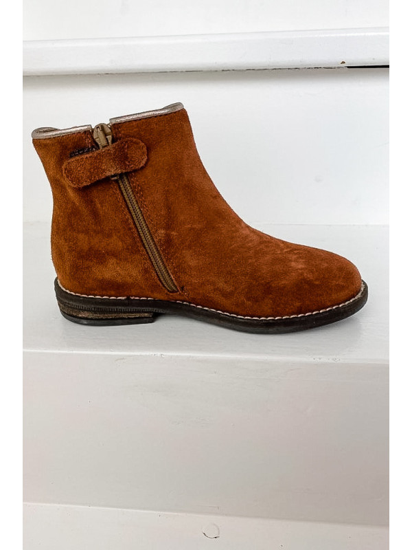 Bottines Fille MEGHAN Peau - Reqins