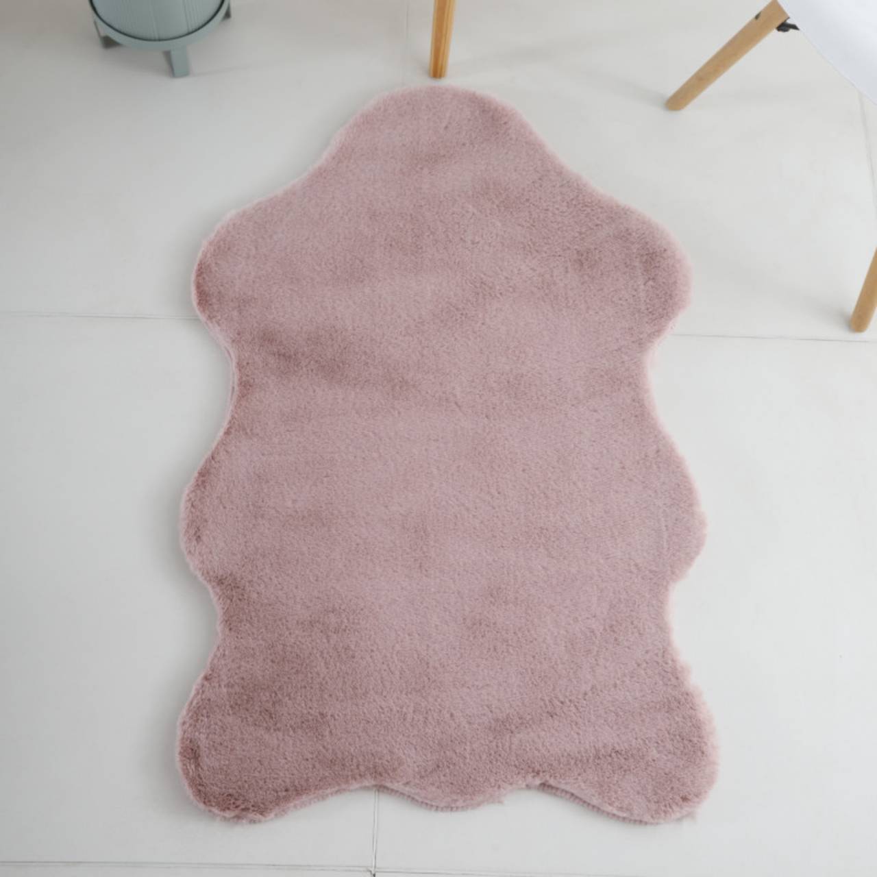 Teppich, Super Weich, Kunstfell, Flauschig, Waschbarer Kinderzimmer, Babyzimmer