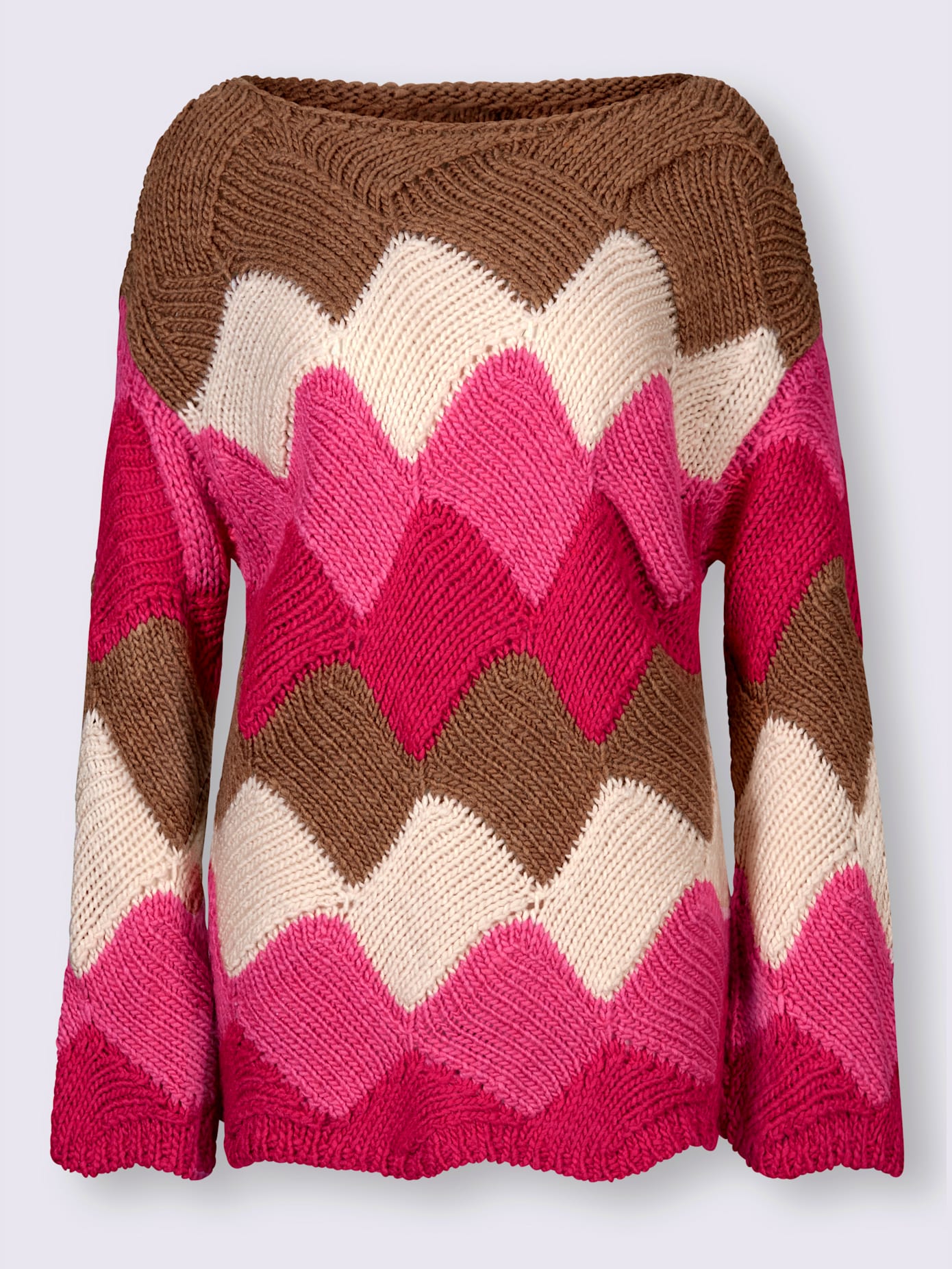 Pull encolure en u
