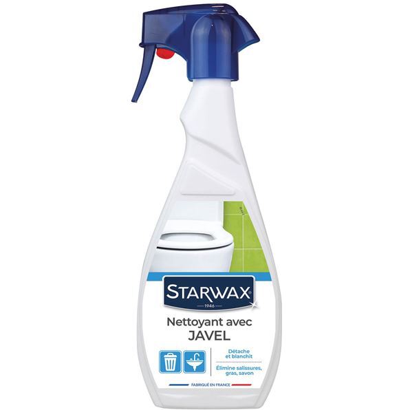 Nettoyant javel pour salle de bains - spray - 500 mL