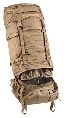 Sac à dos Defcon 5 Sac à dos longue portée 100 litres-Beige Coyote-marron