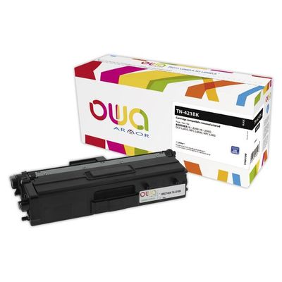 Cartouche laser compatible Brother TN421 - noir - Owa K18057OW
