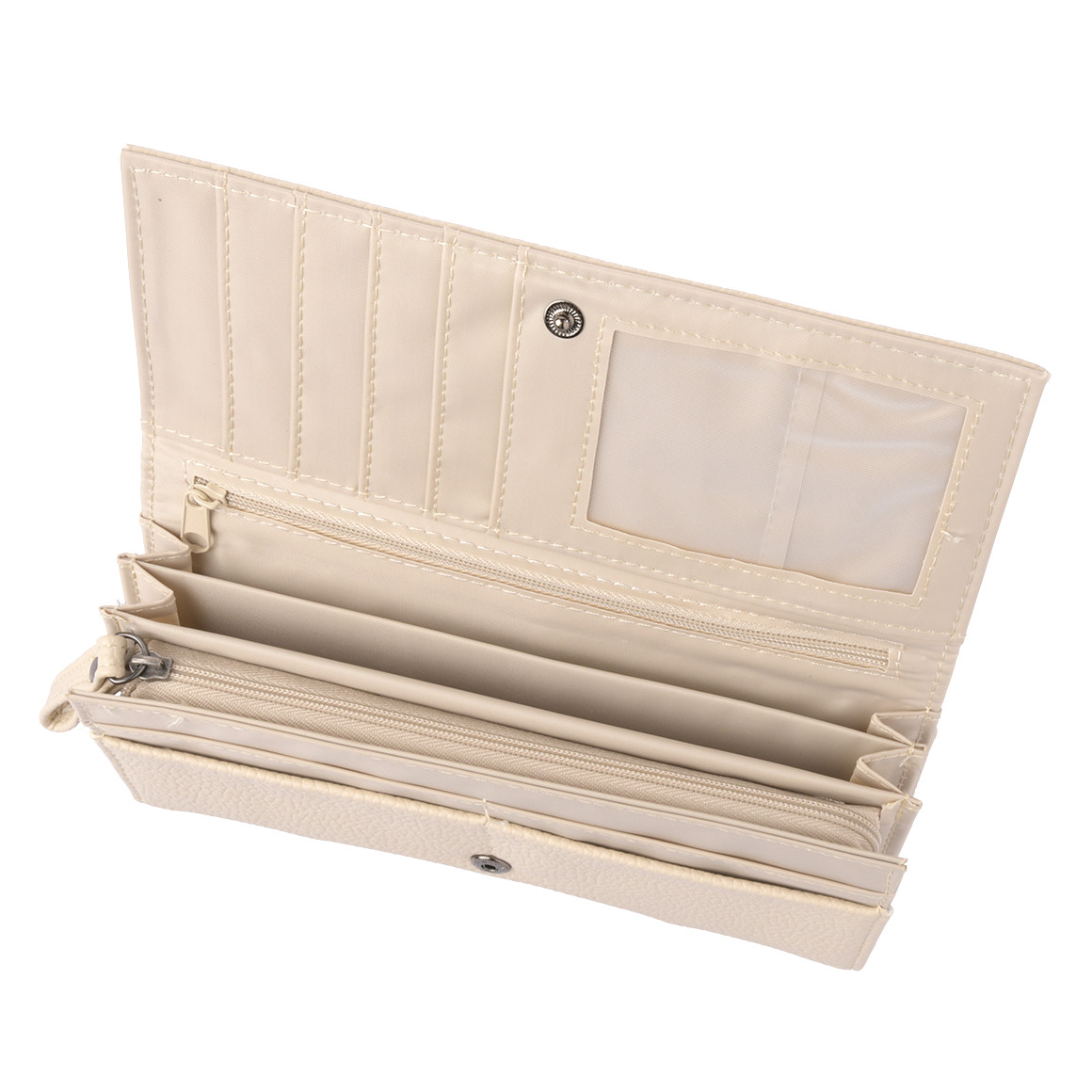 Gina Benotti Damen Geldbörse lang beige
