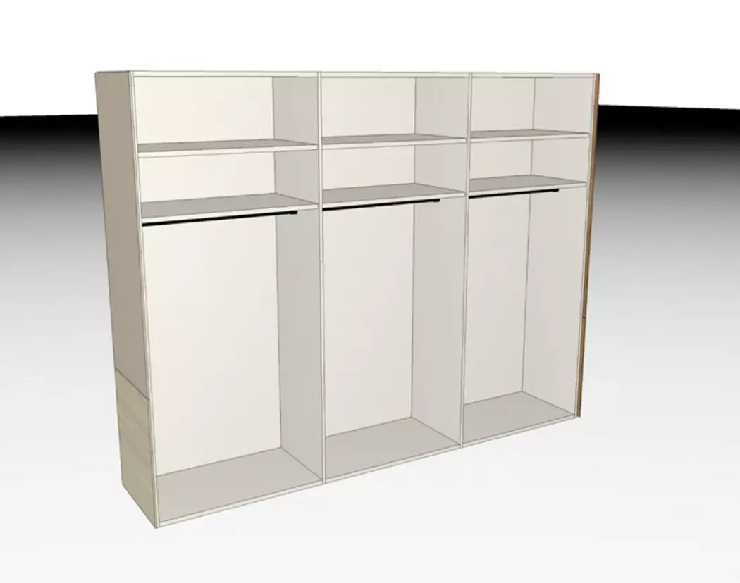 Kleiderschrank Marsala 300 x 235 cm
