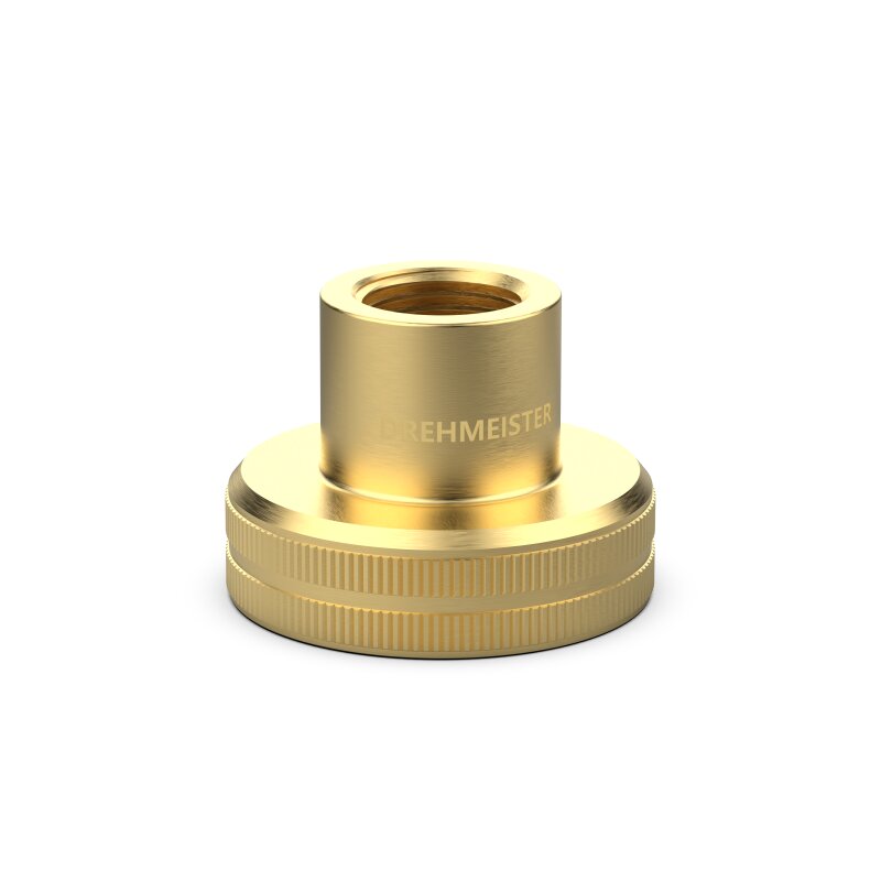 DREHMEISTER DISH LPG Adapter, Gasflaschen Adapter W21,8x1/14 Zoll LH - 39mm