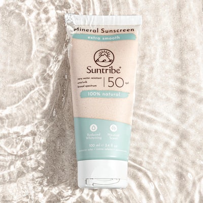 Suntribe Active Natural Mineral Solkrem SPF 50 100 ml