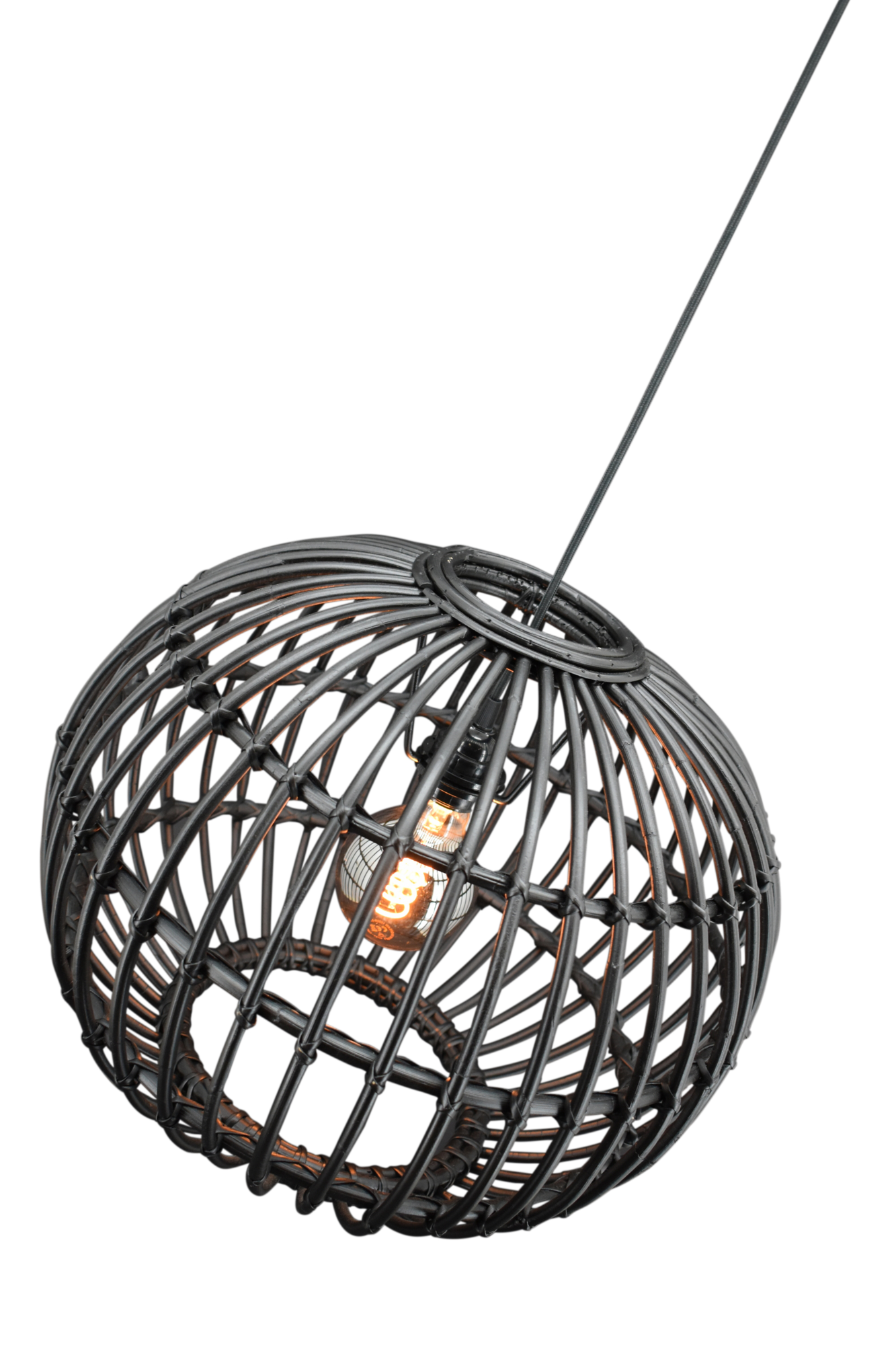 Hanglamp Ruby small black Ø 47 H 38 cm