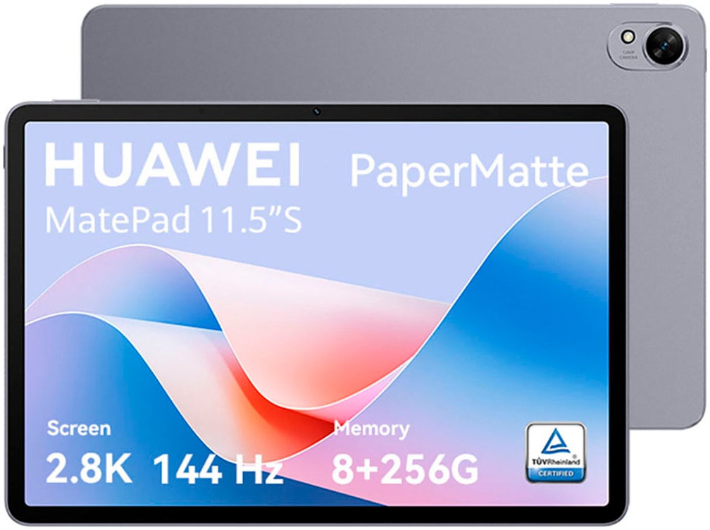 Huawei Tablet »Matepad 11.5 S« (29,21 cm / 11,5 ″) HarmonyOS 256 GB WQHD+ 2K FullView Display, WiFi 6, 8 GB + 256 GB)