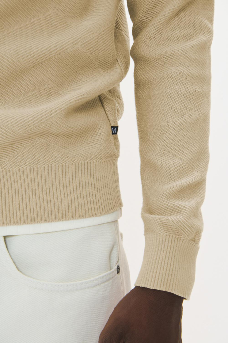 Matinique beige heren trui