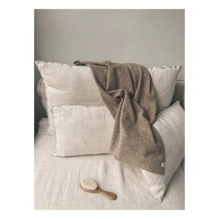 My Little Freckle Couverture Pointelle Cachemire Bio | Camel