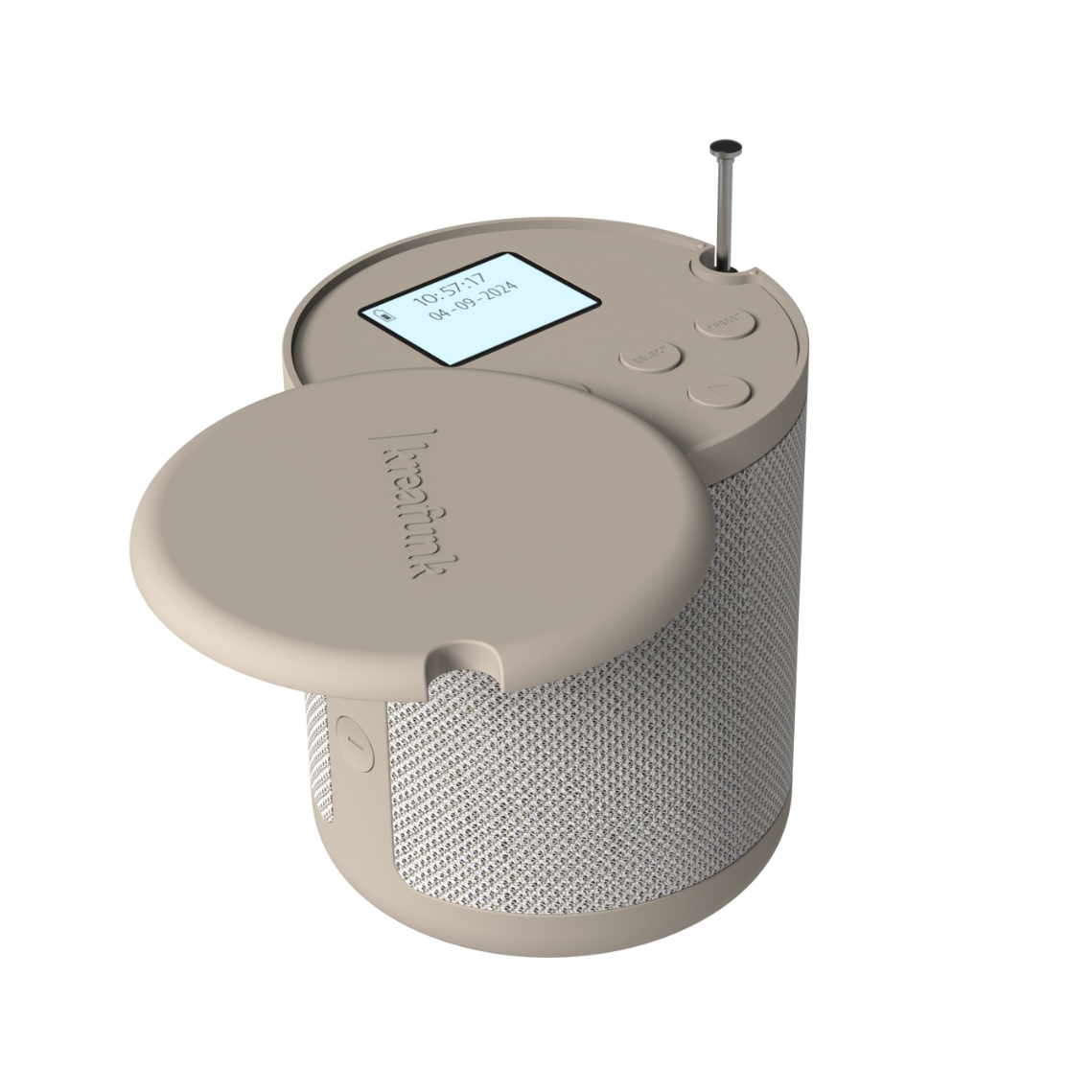 Kreafunk  Dabbie DAB/FM radio & bluetooth højttaler - Ivory Sand