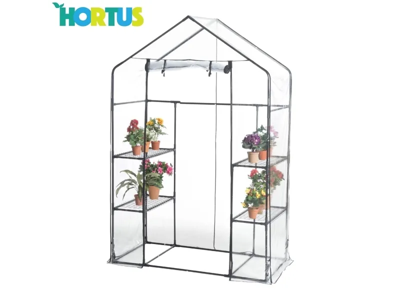 HORTUS Plastdrivhus, stor 143 x 73 x 195 cm (211-201)