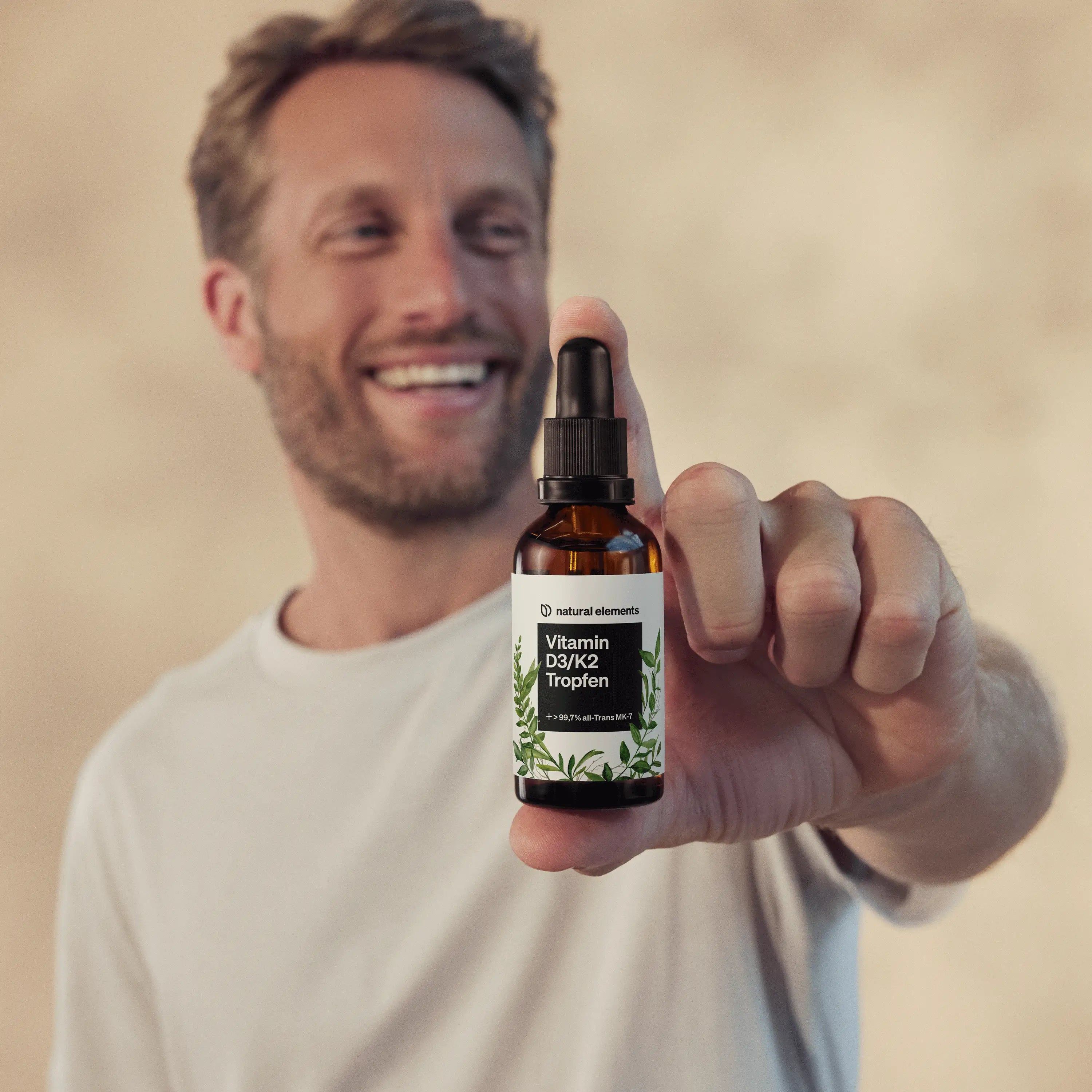 natural elements Vitamin D3 K2