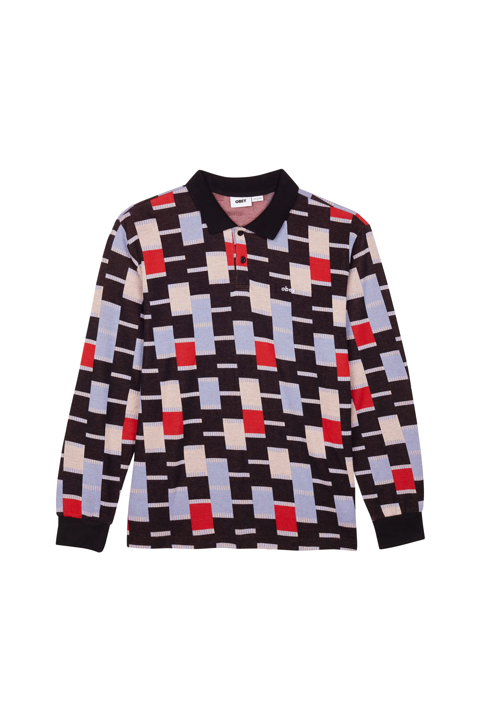 OBEY Polo CARFT Noir