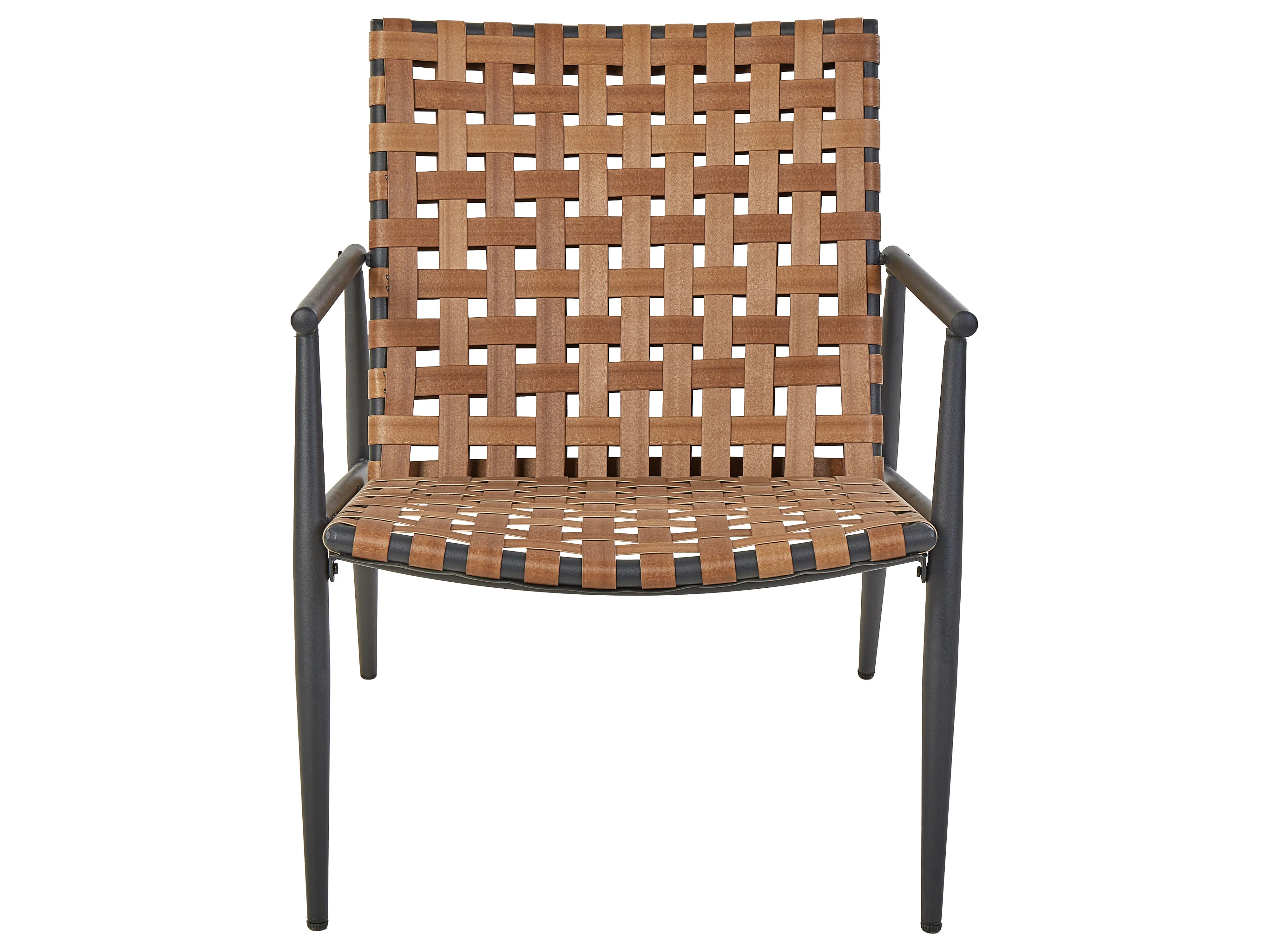 Bistroset ZIRIA PE rotan Bruin