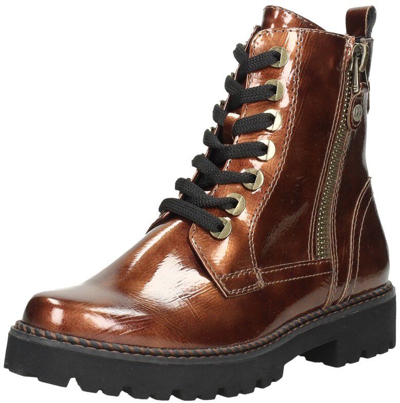 Marco Tozzi Veterschoenen Hoog brons