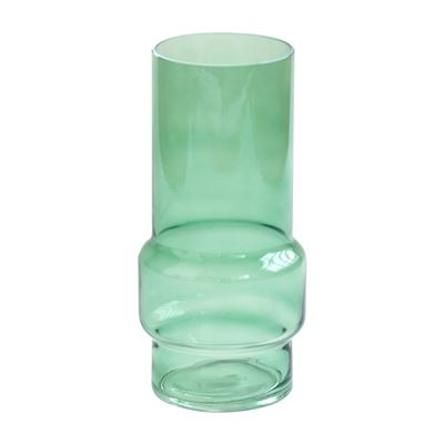 Vase en verre cylindrique