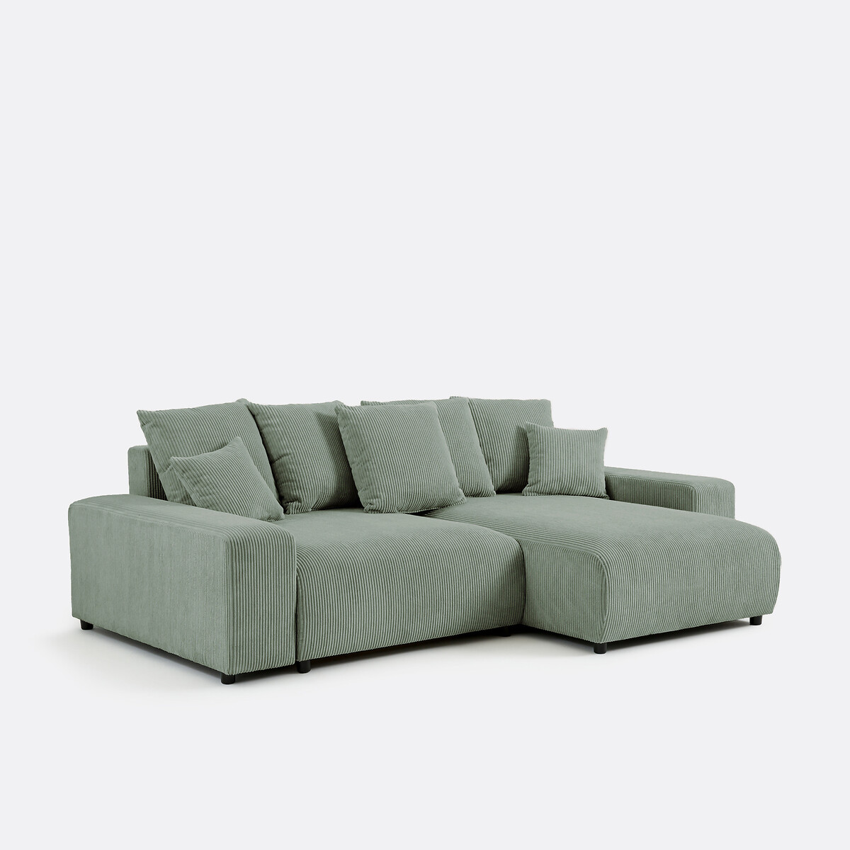LA REDOUTE INTERIEURS<br>Sofá reversível de canto, LOMI
