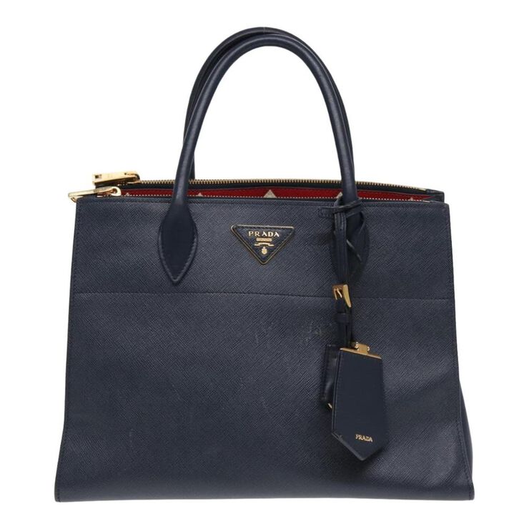 Prada Vintage Prada Handbag Navy