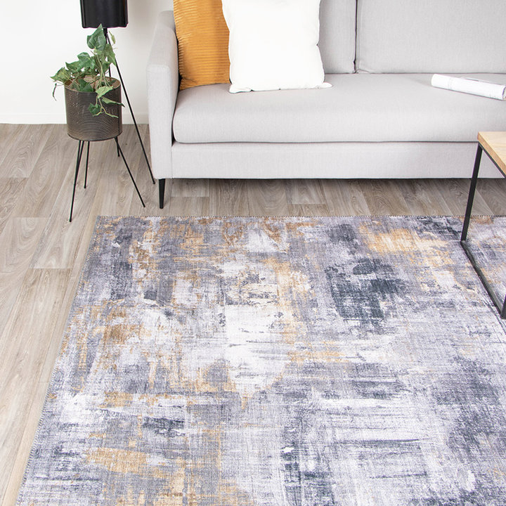 Modern vloerkleed - Strength Geel
