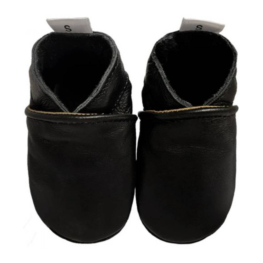 Babysteps leren babyslofjes zwart