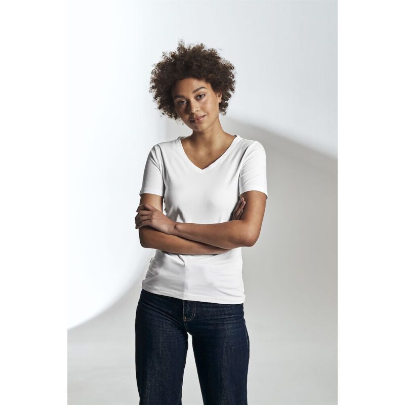 Cottover STRETCH COL V FEMME - CERTIFIÉ GOTS