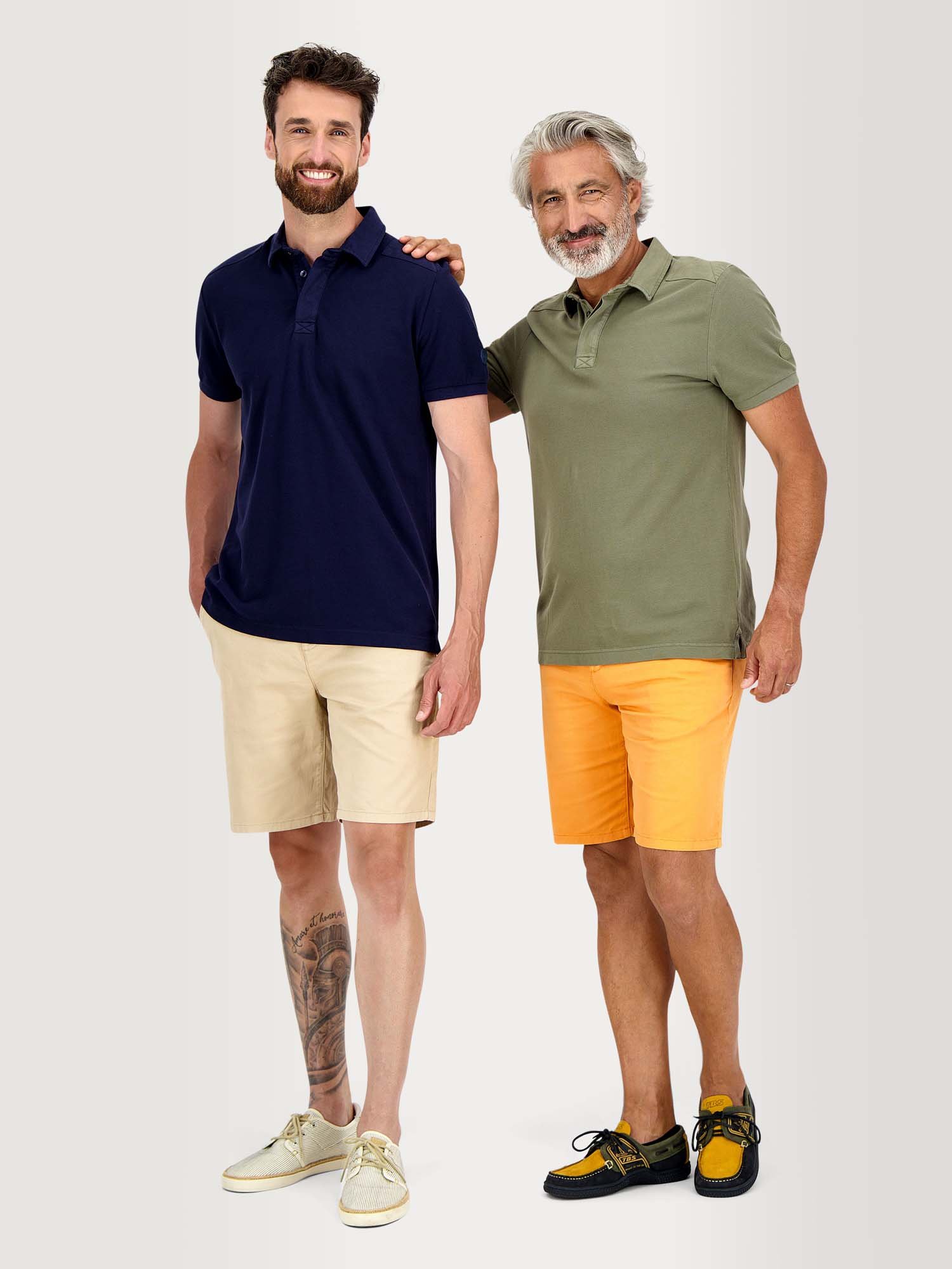 Polo Homme Manches Courtes Marine