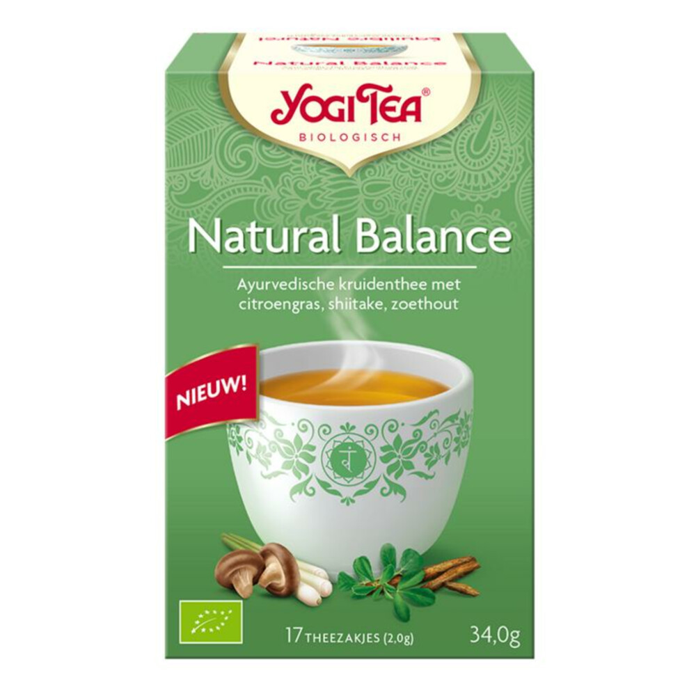 Yogi tea Natural Balance Biologisch17 stuks