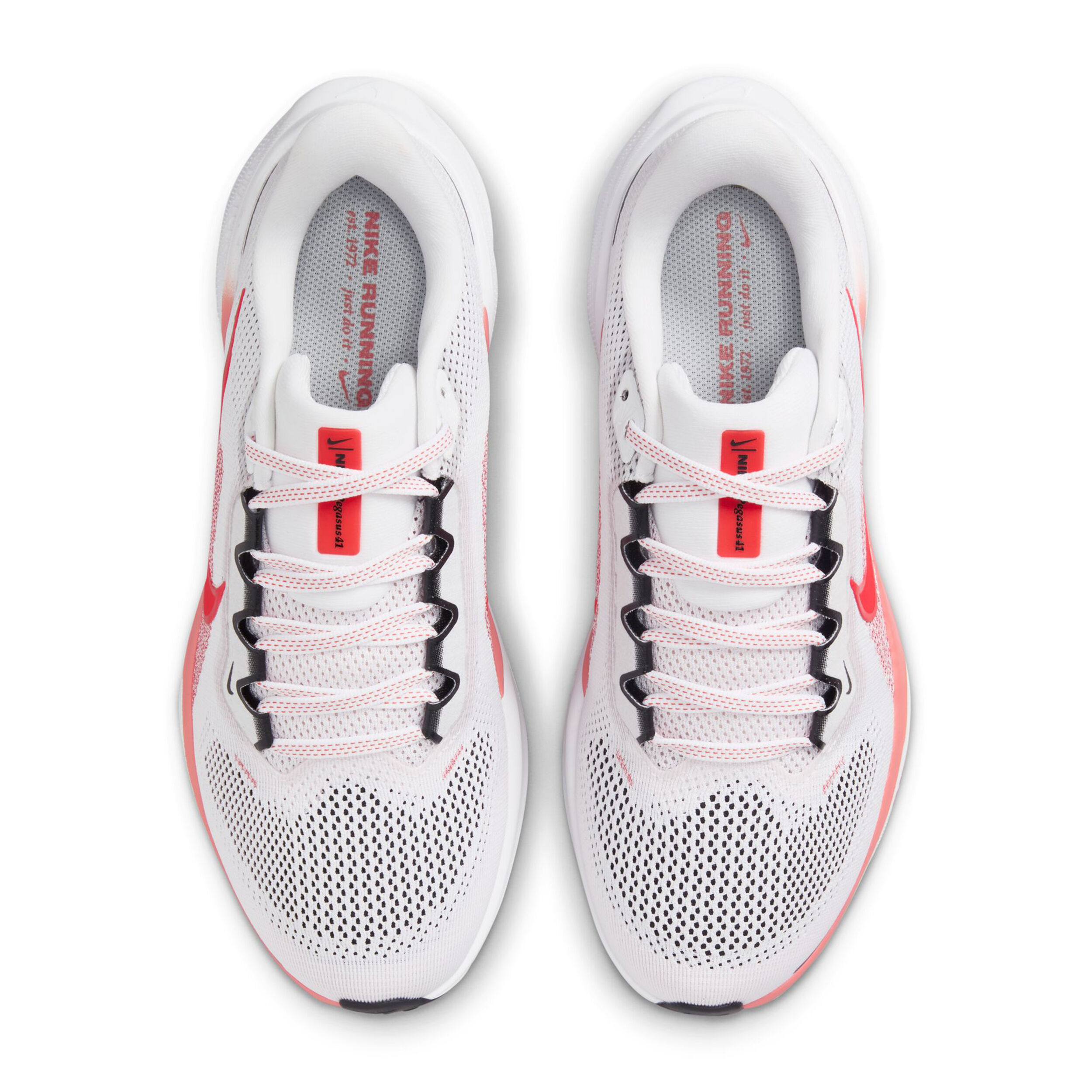Nike Pegasus 41 Chaussure De Running Sans Stabilisateurs Femmes - Blanc , Corail