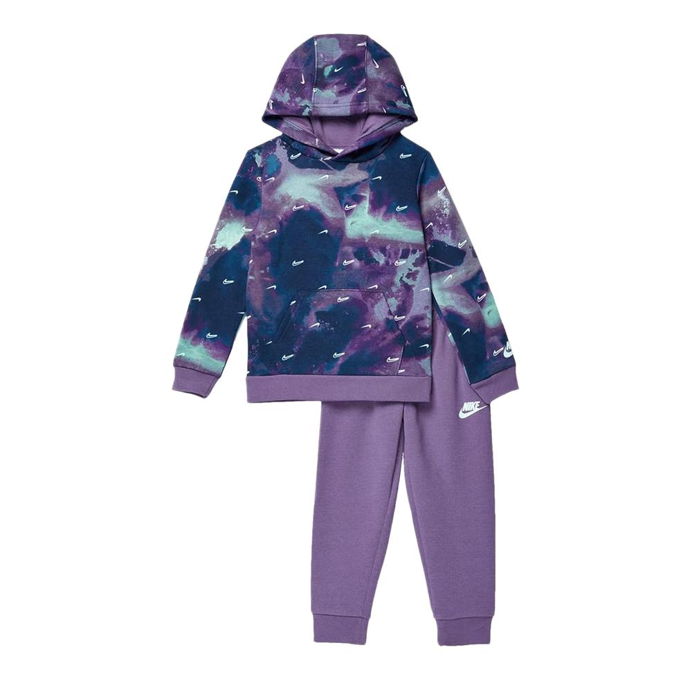 Nike Survêtement Marine/Violet Garçon Nike Club