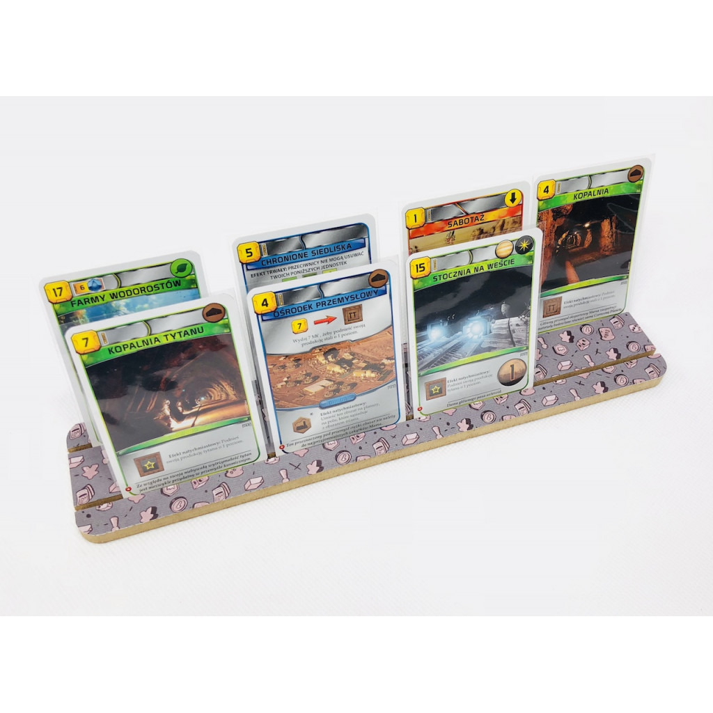 Porte Cartes Double en Bois